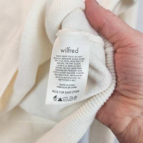 Aritzia Wilfred Cyprie current season sweater size L in EUC - Picture 9 of 13